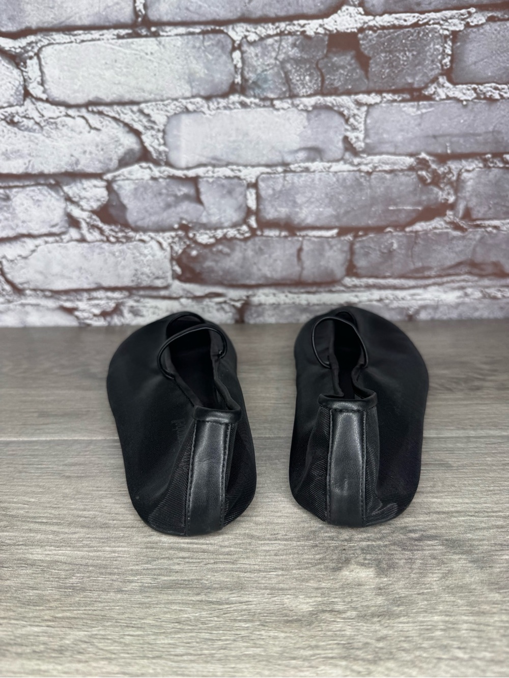 Jeffrey Campbell Black Mesh Swan Lake Moira MaryJane Ballet Flats women sz 8.5US - Picture 7 of 16